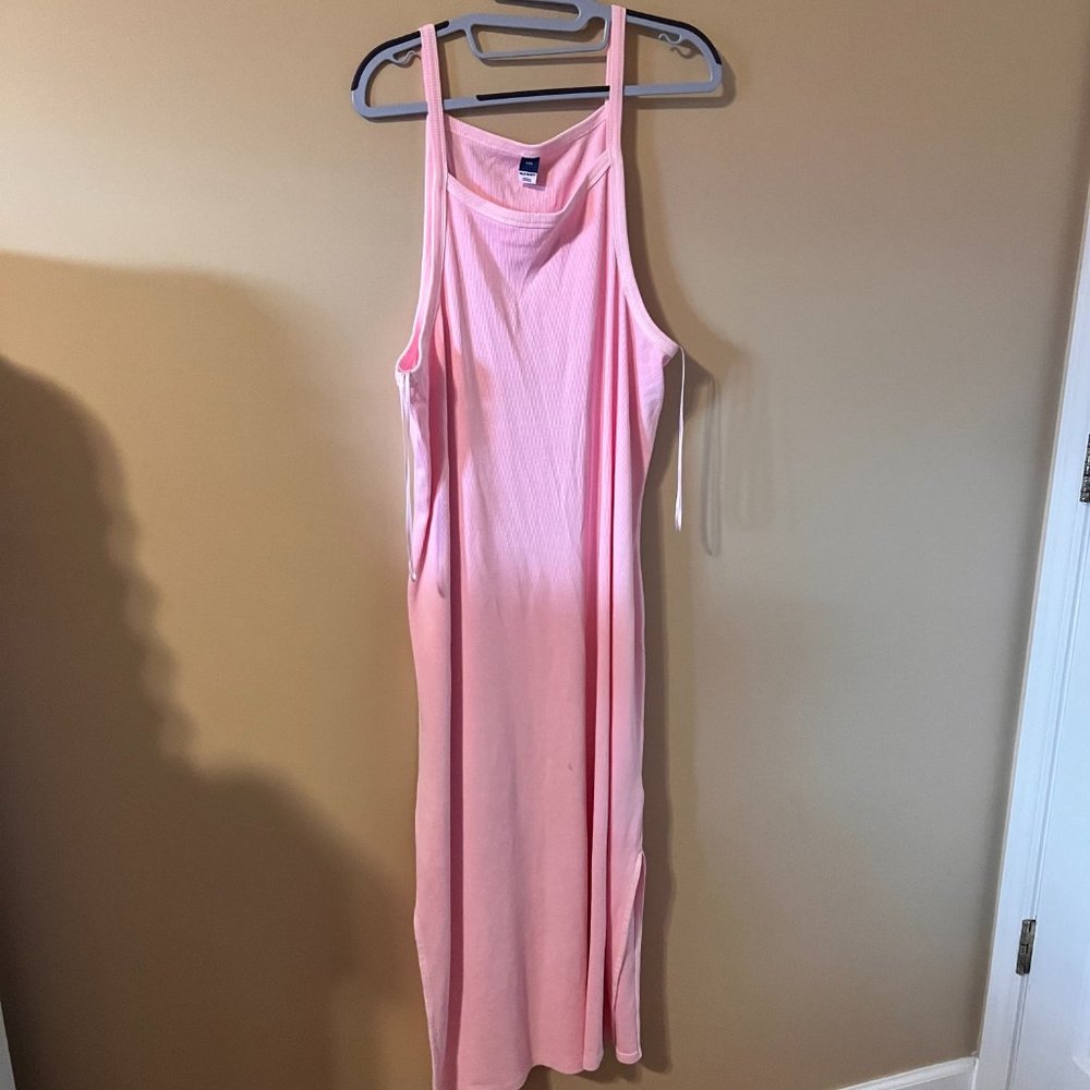 Sleeveless Pink Dress